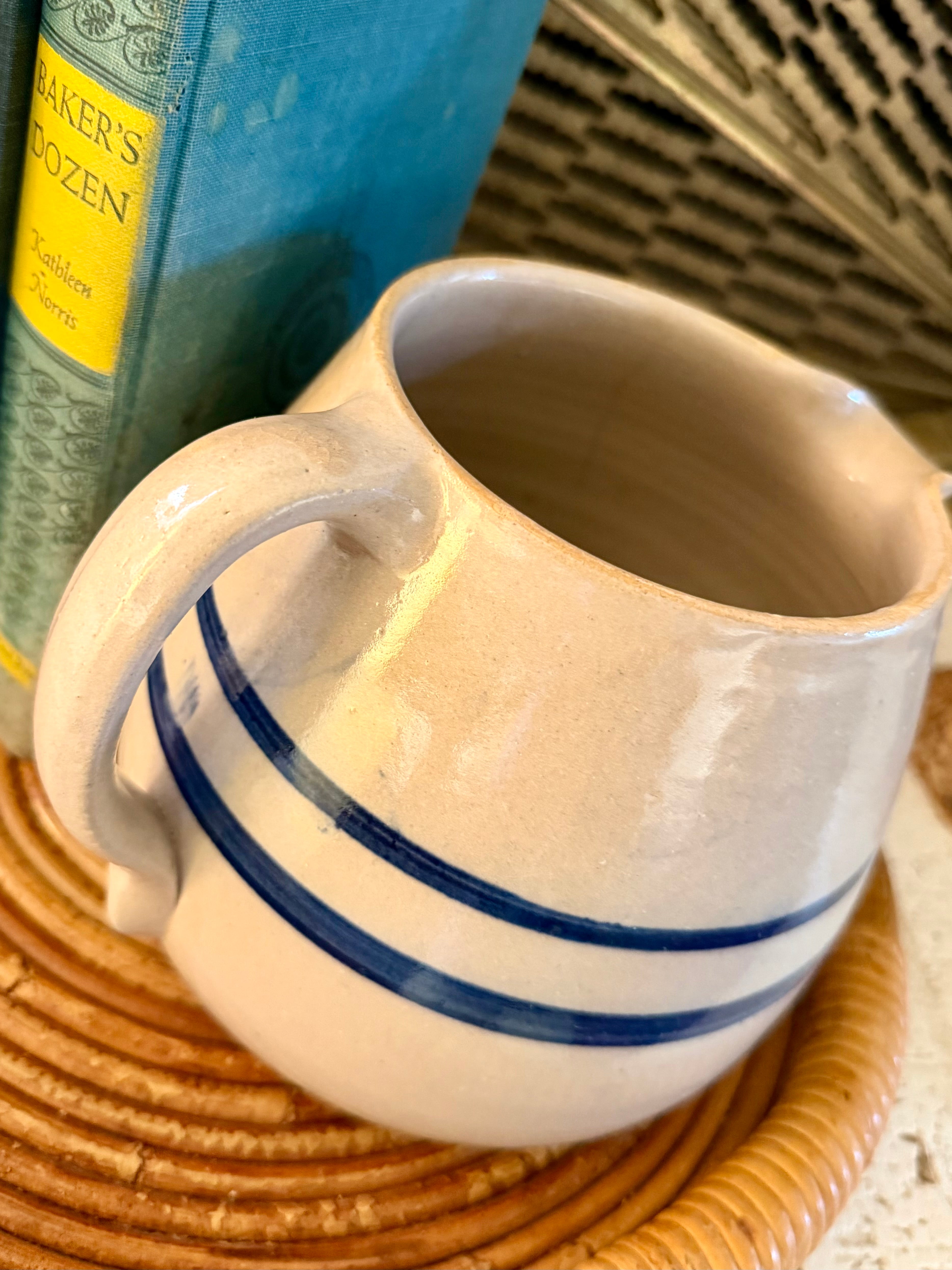 Stoneware Pitcher
