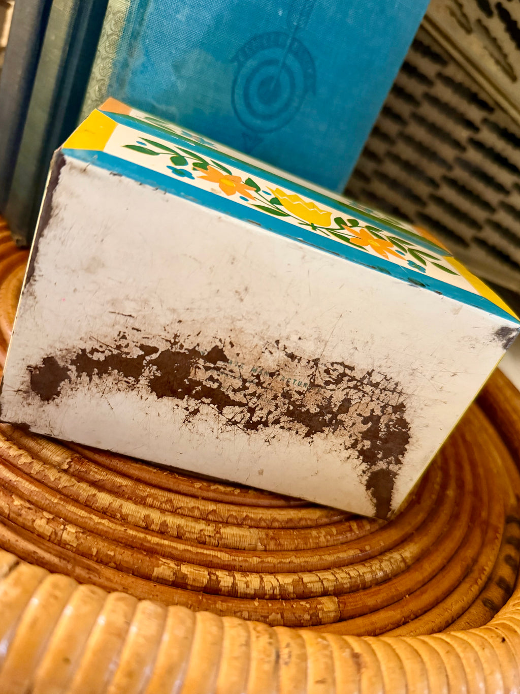 Floral Recipe Tin
