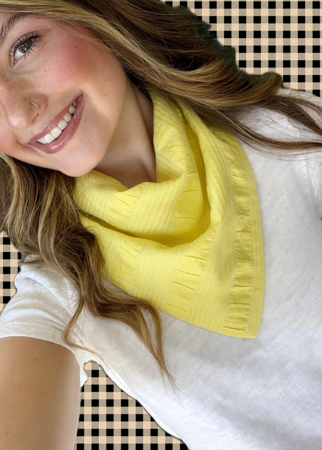 Vintage Bandana - Yellow Haze