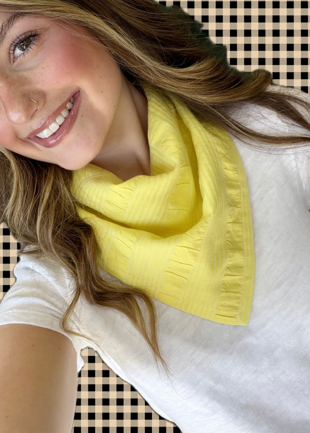 Vintage Bandana - Yellow Haze