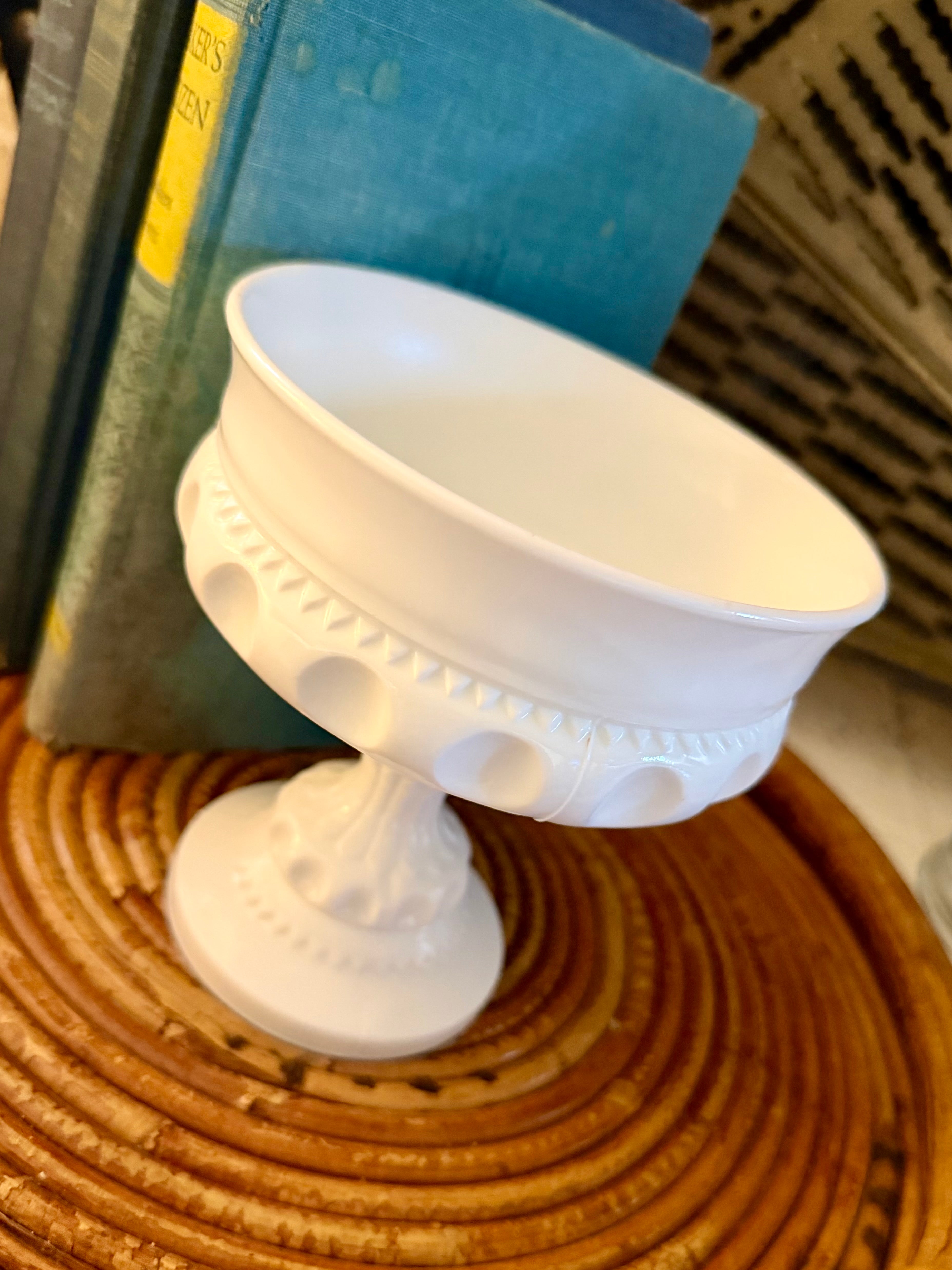 Milk Glass Dish