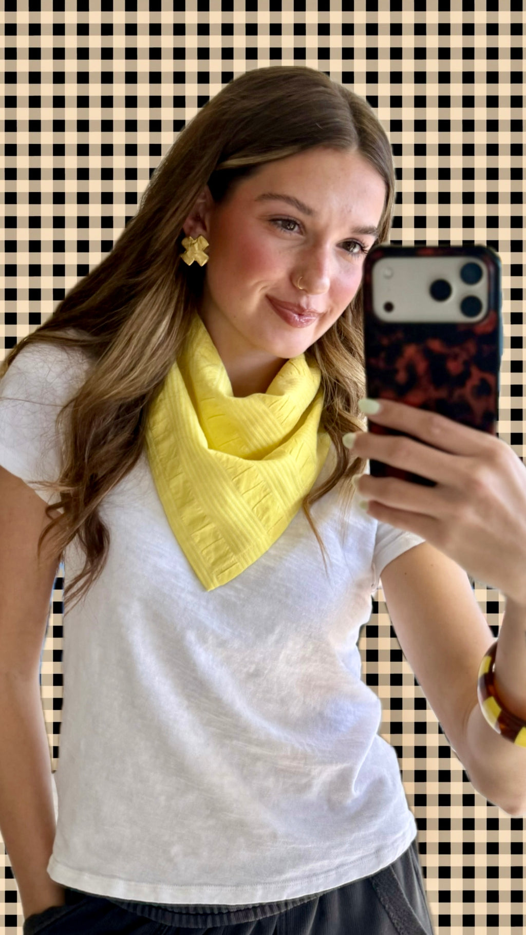 Vintage Bandana - Yellow Haze