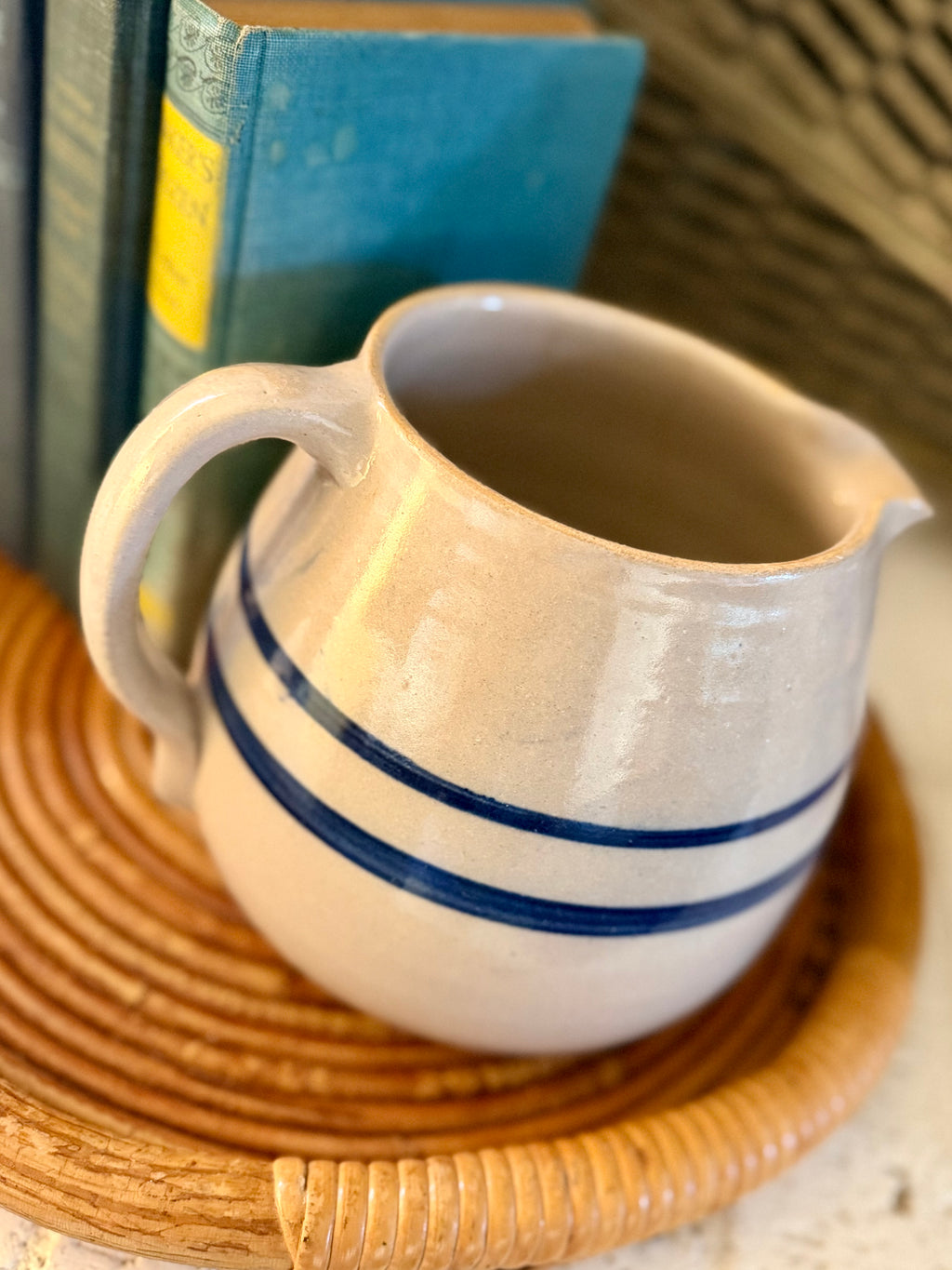 Stoneware Pitcher