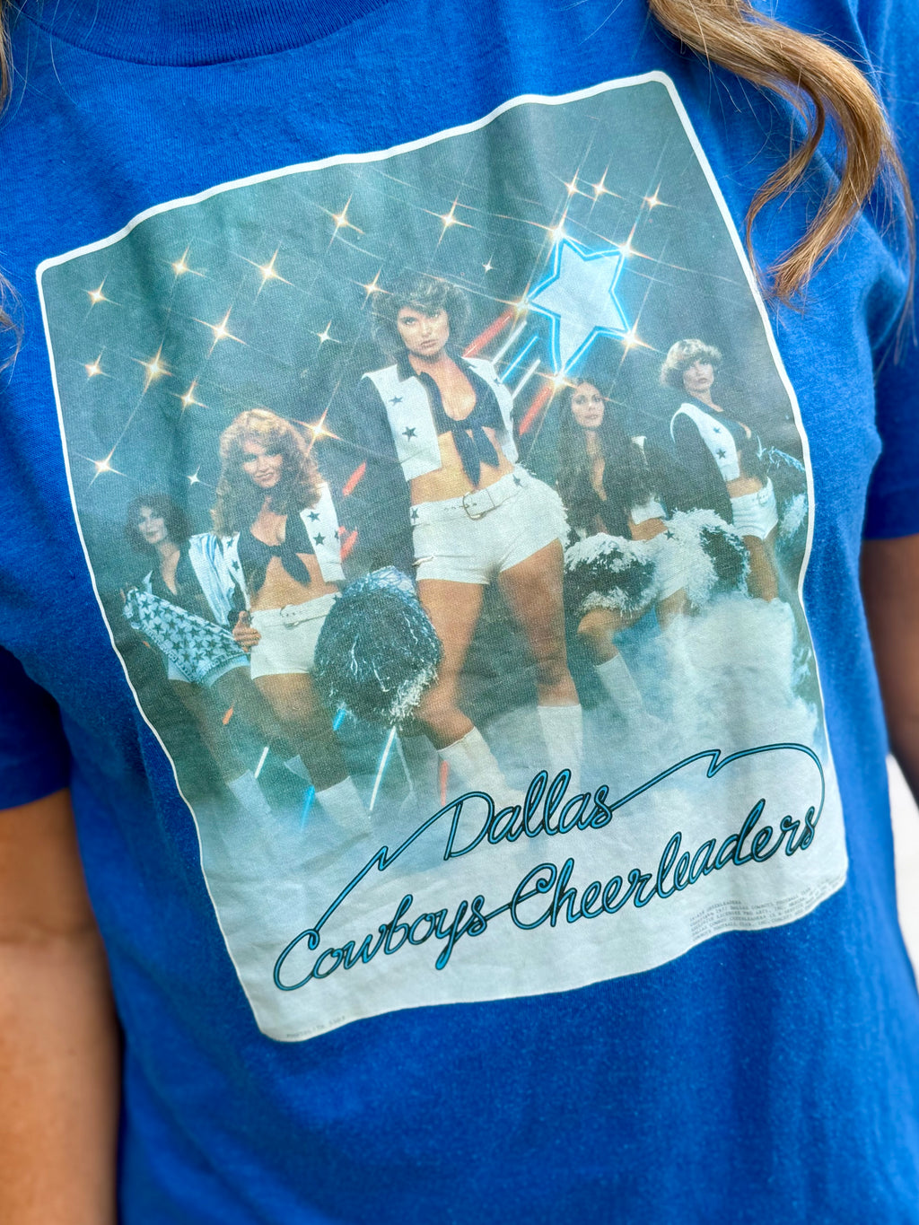 1970s Dallas Cowboys Cheerleaders Graphic Tee