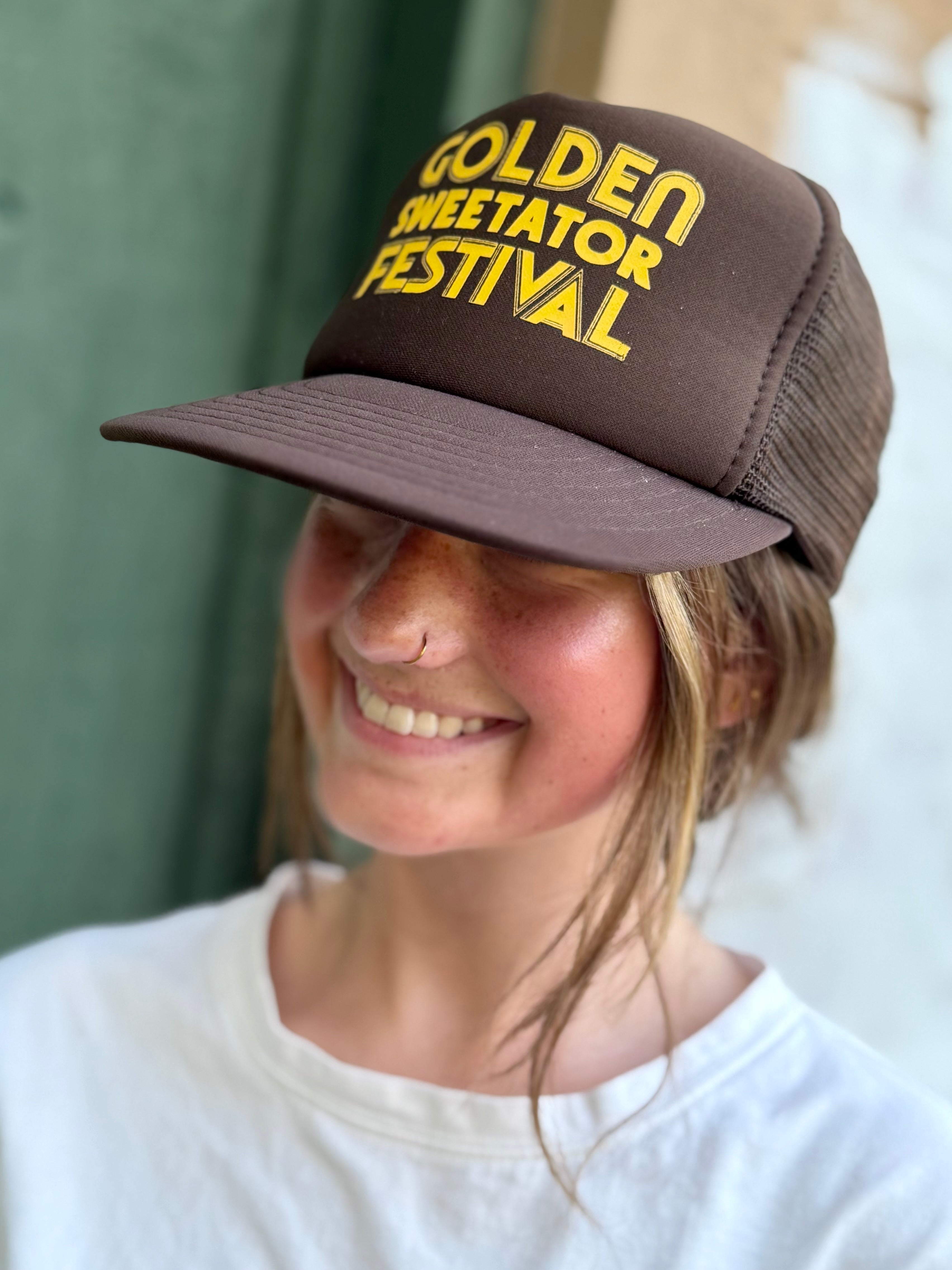 Golden Sweetator Festival Trucker