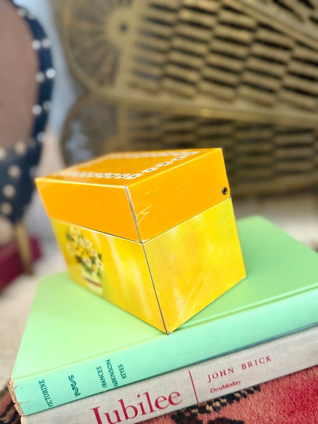 Metal Recipe Box