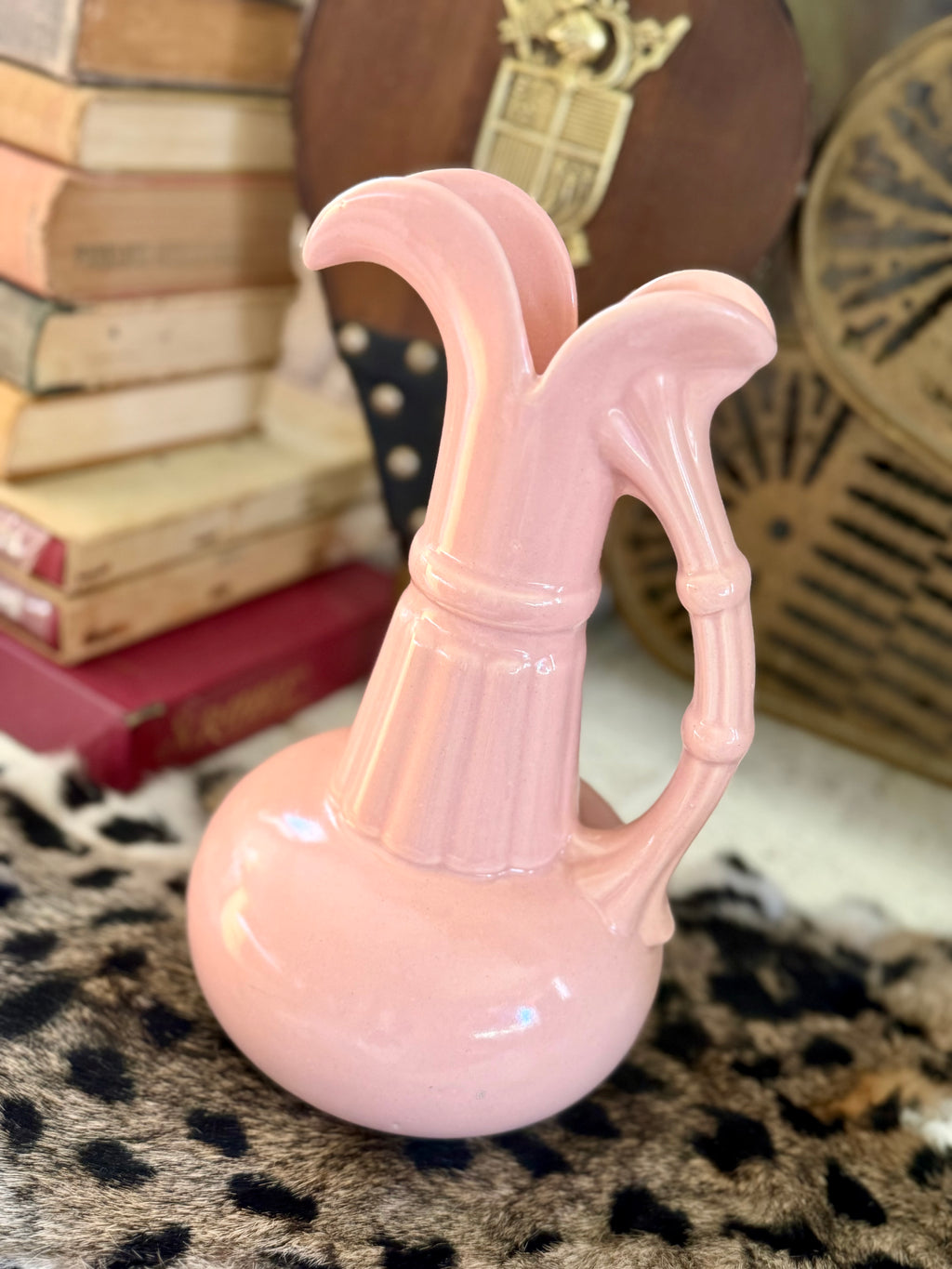 MCM Handmade Pink Pitcher