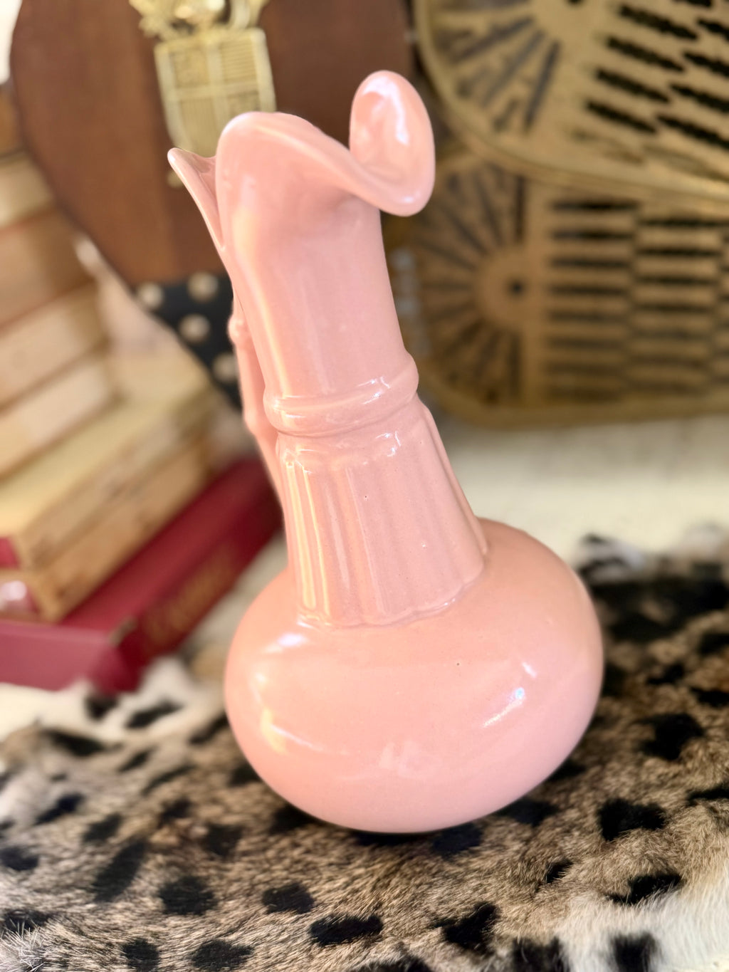 MCM Handmade Pink Pitcher