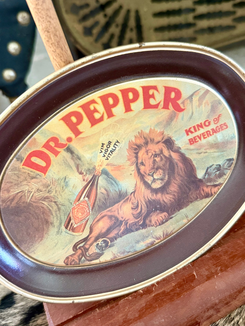 Dr. Pepper Advertising Tray