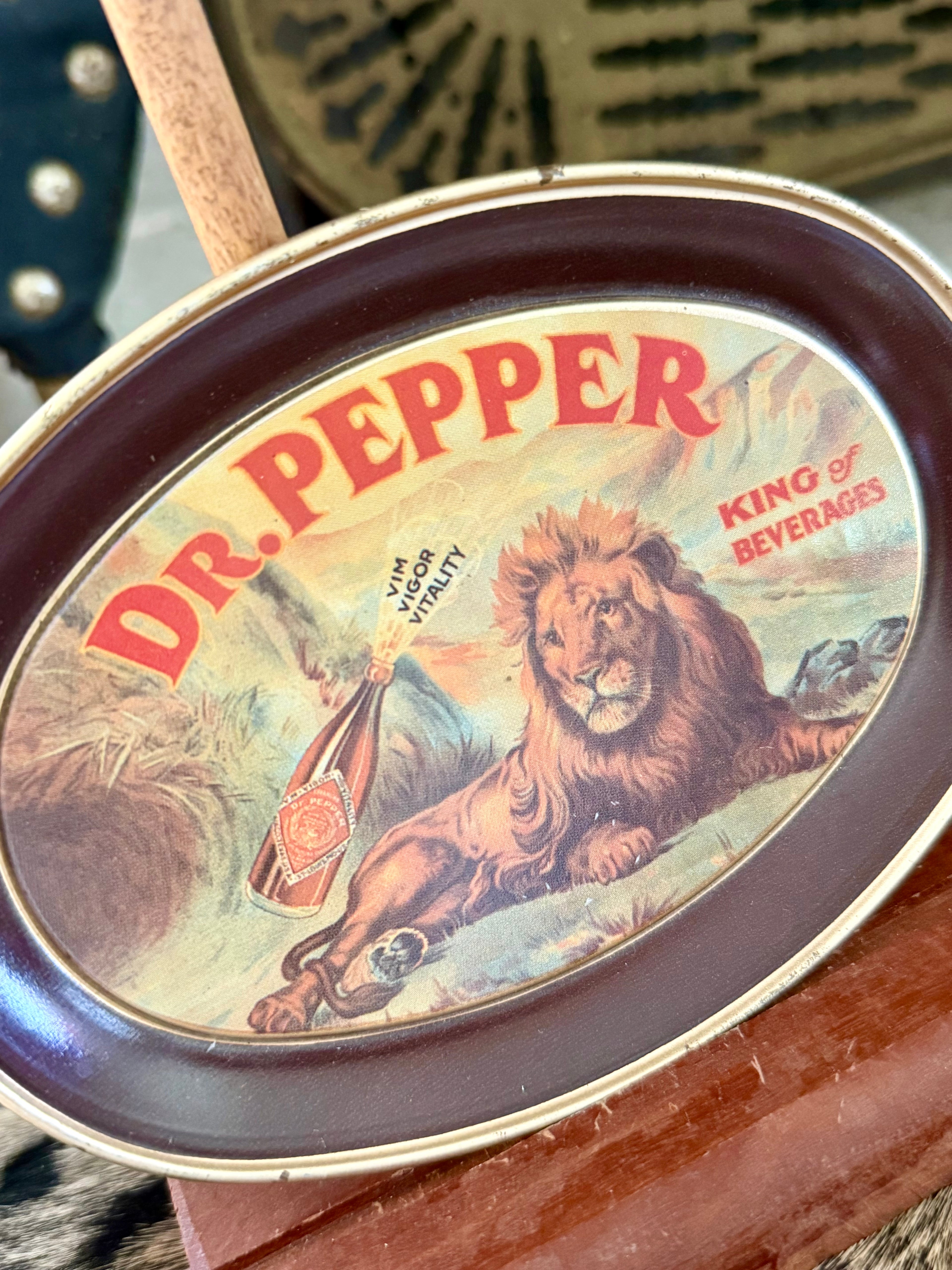 Dr. Pepper Advertising Tray