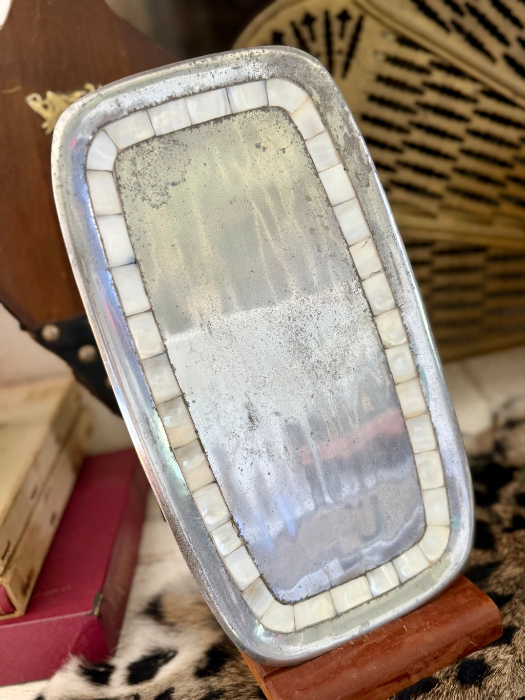 MOP Inlay Decorative Tray